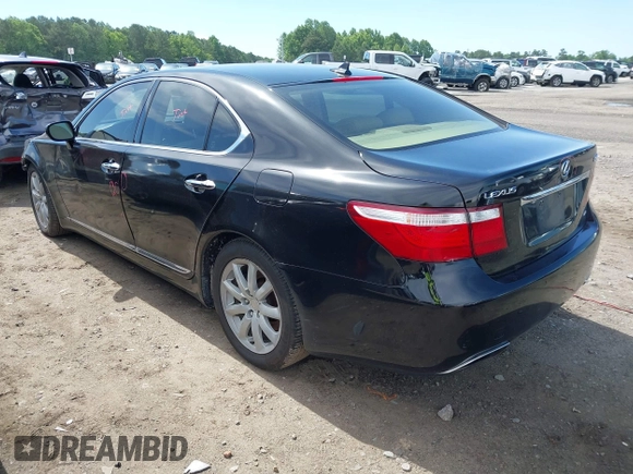 2009 Lexus LS 460 with VIN JTHCL46F195002037, listed as a IAAI auction lot 42331071 with 141,943 mi miles and . Bid and sale history available at DreamBid. Image 3.