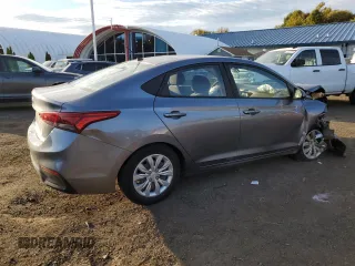 2019 Hyundai Accent SE with VIN 3KPC24A32KE070715, listed as a Copart auction lot 70089183 with 0 mi miles. Bid and sale history available at carsss.com. Image 3.