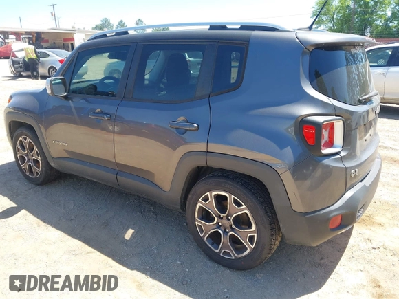 2016 Jeep Renegade Limited with VIN ZACCJADT0GPC91124, listed as a IAAI auction lot 42019518 with 131,471 mi miles and . Bid and sale history available at DreamBid. Image 3.