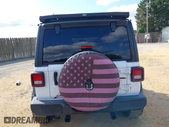 2021 Jeep Wrangler Unlimited Willys с VIN 1C4HJXDN6MW527896, выставлен на аукционе IAAI как лот 42289722 с пробегом 76 800 миль миль и . История ставок и продаж доступна на DreamBid. Изображение 16.