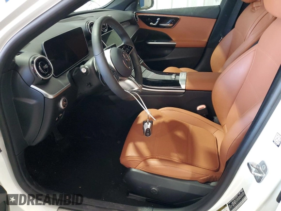 2025 Mercedes-Benz C 300 with VIN W1KAF4HB5SR256235, listed as a Copart auction lot 54407365 with 4,645 mi miles and Clean Title. Bid and sale history available at DreamBid. Image 7.