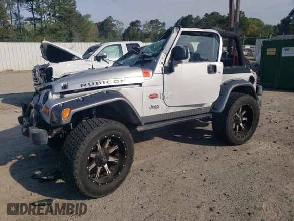 2003 Jeep Wrangler Rubicon z VIN 1J4FA69S53P375189, wystawiony jako Copart lot #54292035 z przebiegiem 55 863 mil mil oraz Szkoda całkowita • Salvage title. Historia ofert i sprzedaży dostępna na DreamBid. Obrazek 1.