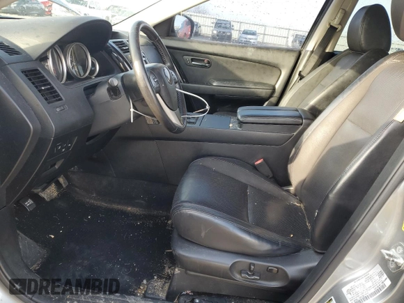 2013 Mazda CX-9 Touring with VIN JM3TB3CVXD0401326, listed as a Copart auction lot 87426564 with 151,882 mi miles and Salvage Title. Bid and sale history available at carsss.com. Image 7.