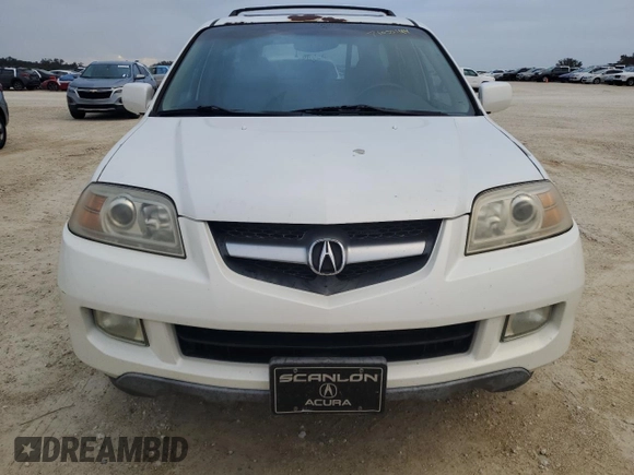 2006 Acura MDX Touring w/Navi with VIN 2HNYD18816H516910, listed as a Copart auction lot 76055544 with 118,244 mi miles and Salvage Title. Bid and sale history available at carsss.com. Image 5.
