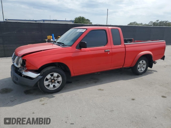 2000 Nissan Frontier XE with VIN 1N6DD26S9YC400995, listed as a Copart auction lot 58244905 with 185,488 mi miles and Salvage title. Bid and sale history available at DreamBid. Image 1.