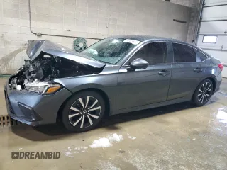 2024 Honda Civic Sedan EX with VIN 2HGFE1F76RH310332, listed as a Copart auction lot 88533665 with 37,613 mi miles and Salvage Title. Bid and sale history available at carsss.com. Image 1.