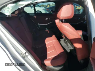 2022 BMW 3 Series M340i with VIN 3MW5U7J02N8C71976, listed as a Copart auction lot 48223325 with 41,579 mi miles and Salvage Title. Bid and sale history available at carsss.com. Image 10.