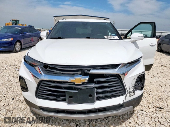 2021 Chevrolet Blazer LT with VIN 3GNKBCRS2MS535720, listed as a Copart auction lot 56637165 with 79,307 mi miles and Salvage title. Bid and sale history available at DreamBid. Image 12.