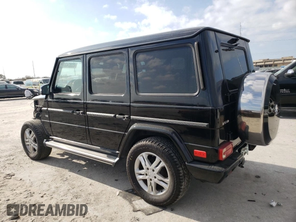 2013 Mercedes-Benz G 550 with VIN WDCYC3HF2DX207470, listed as a Copart auction lot 43382435 with 82,521 mi miles and Salvage title. Bid and sale history available at DreamBid. Image 2.