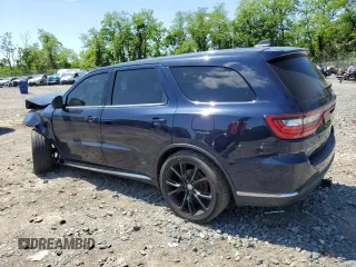 2018 Dodge Durango SXT with VIN 1C4RDJAG4JC161335, listed as a Copart auction lot 57243095 with 74,690 mi miles and Salvage title. Bid and sale history available at DreamBid. Image 2.