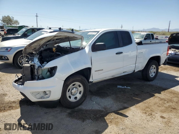 2018 Chevrolet Colorado 2WD Work Truck with VIN 1GCHSBEA8J1174338, listed as a Copart auction lot 61453275 with 126,918 mi miles and Salvage title. Bid and sale history available at DreamBid. Image 1.