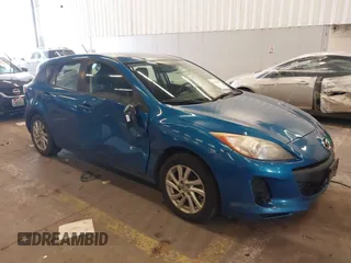 2012 Mazda Mazda3 i Touring with VIN JM1BL1L83C1587400, listed as a IAAI auction lot 41616191 with 138,815 mi miles. Bid and sale history available at carsss.com. Image 1.