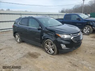 2020 Chevrolet Equinox Premier with VIN 2GNAXYEX9L6227016, listed as a Copart auction lot 43184995 with 136,241 mi miles and Salvage Title. Bid and sale history available at carsss.com. Image 4.