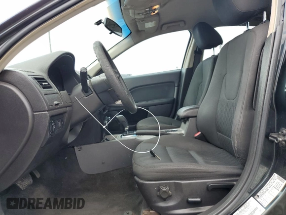 2010 Ford Fusion SE with VIN 3FAHP0HG6AR340485, listed as a Copart auction lot 49216885 with 195,511 mi miles and Salvage Title. Bid and sale history available at carsss.com. Image 7.