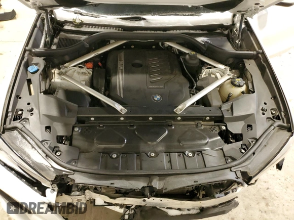 2020 BMW X6 xDrive40i z VIN 5UXCY6C07L9B43453, wystawiony jako Copart lot #52096845 z przebiegiem Nie podano mil oraz Szkoda całkowita • Salvage title. Historia ofert i sprzedaży dostępna na DreamBid. Obrazek 12.