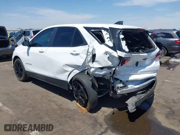2023 Chevrolet Equinox LS with VIN 3GNAXHEG2PL232138, listed as a IAAI auction lot 42397797 with 31,782 mi miles and . Bid and sale history available at DreamBid. Image 3.