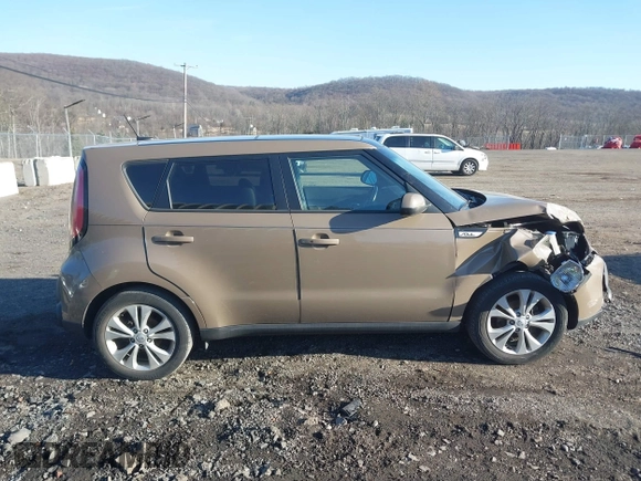 2015 Kia Soul + with VIN KNDJP3A53F7217571, listed as a IAAI auction lot 41690562 with 44,655 mi miles and . Bid and sale history available at DreamBid. Image 13.