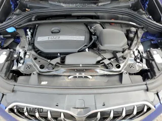 2024 BMW X1 xDrive28i with VIN WBX73EF06R5007063, listed as a Copart auction lot 56143075 with 2,947 mi miles and Salvage title. Bid and sale history available at DreamBid. Image 12.