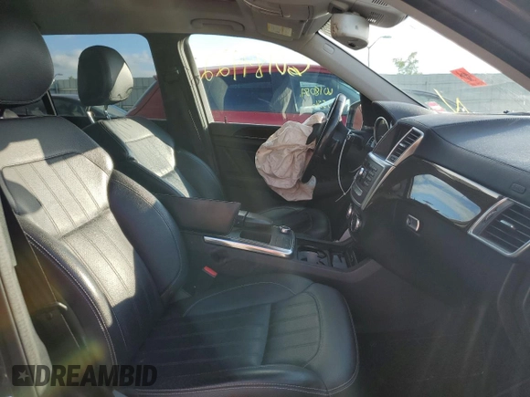 2015 Mercedes-Benz GL-Class GL 450 with VIN 4JGDF6EE6FA524257, listed as a Copart auction lot 60184922 with Not Provided miles. Bid and sale history available at carsss.com. Image 5.