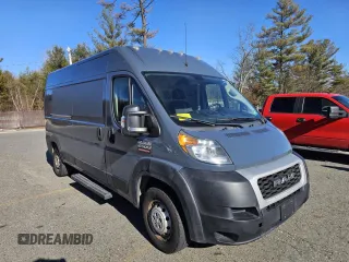 2019 Ram ProMaster Cargo with VIN 3C6TRVDG0KE514584, listed as a Copart auction lot 47886655 with 79,829 mi miles and Clean Title. Bid and sale history available at DreamBid. Image 1.