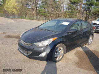 2013 Hyundai Elantra Limited PZEV with VIN 5NPDH4AE5DH287033, listed as a IAAI auction lot 42009407 with 154,870 mi miles. Bid and sale history available at carsss.com. Image 6.