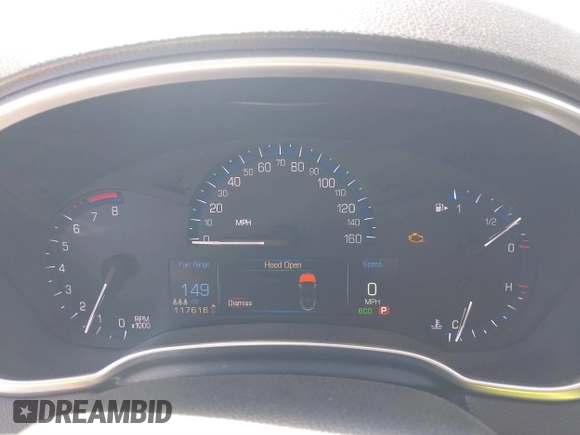 2013 Cadillac SRX z VIN 3GYFNAE33DS654844, wystawiony jako IAAI lot #41765013 z przebiegiem 117 616 mil mil oraz . Historia ofert i sprzedaży dostępna na DreamBid. Obrazek 7.