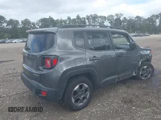 2016 Jeep Renegade Sport with VIN ZACCJBAT9GPE18687, listed as a IAAI auction lot 40388867 with 94,977 mi miles and . Bid and sale history available at DreamBid. Image 4.