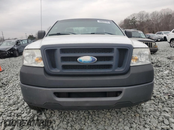 2008 Ford F-150 XL with VIN 1FTRF12258KE43920, listed as a Copart auction lot 46940245 with 152,446 mi miles and Salvage Title. Bid and sale history available at carsss.com. Image 5.