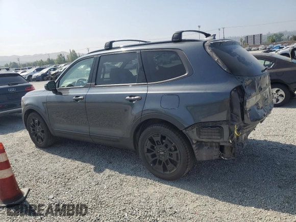 2022 Kia Telluride EX with VIN 5XYP3DHC4NG286223, listed as a Copart auction lot 58838925 with 45,444 mi miles and Salvage title. Bid and sale history available at DreamBid. Image 2.