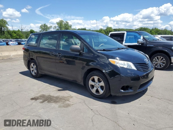 2011 Toyota Sienna with VIN 5TDZK3DC5BS166991, listed as a Copart auction lot 65562205 with 158,840 mi miles and Clean title. Bid and sale history available at DreamBid. Image 4.