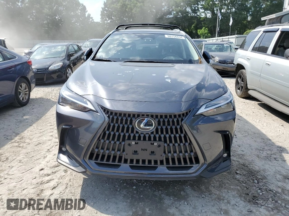 2022 Lexus NX with VIN JTJAKCEZ4N5005555, listed as a Copart auction lot 60156034 with 10,485 mi miles and Salvage Title. Bid and sale history available at carsss.com. Image 5.