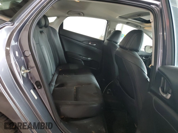 2019 Honda Insight Touring with VIN 19XZE4F99KE015872, listed as a Copart auction lot 61152565 with Not provided miles and Salvage title. Bid and sale history available at DreamBid. Image 10.