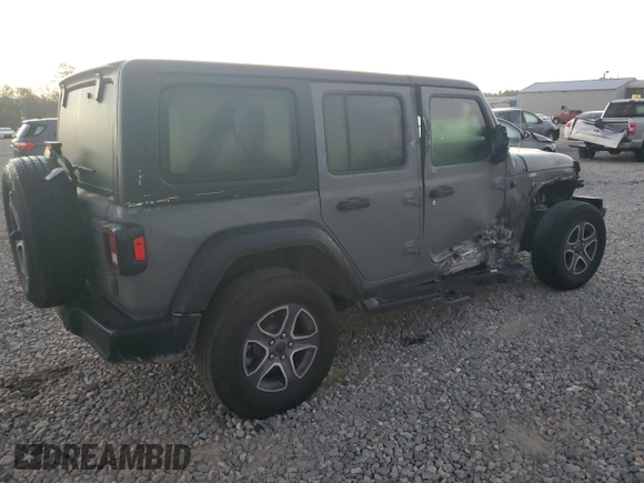 2023 Jeep Wrangler Sport with VIN 1C4HJXDN6PW562491, listed as a Copart auction lot 78252204 with 32,409 mi miles and Salvage Title. Bid and sale history available at DreamBid. Image 3.