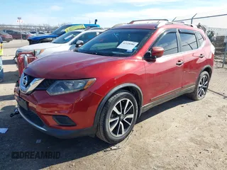 2016 Nissan Rogue S with VIN KNMAT2MT0GP629321, listed as a IAAI auction lot 41328586 with 192,994 mi miles and . Bid and sale history available at DreamBid. Image 17.