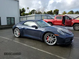 2020 Porsche 911 Carrera S with VIN WP0CB2A95LS263724, listed as a Copart auction lot 86216324 with 29,737 mi miles and Salvage Title. Bid and sale history available at DreamBid. Image 4.