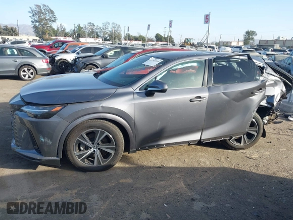 2023 Lexus RX 350 with VIN 2T2BAMBAXPC001221, listed as a IAAI auction lot 41266016 with 18,978 mi miles and . Bid and sale history available at DreamBid. Image 14.