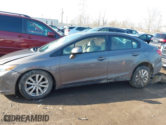 2012 Honda Civic EX with VIN 19XFB2F88CE329022, listed as a IAAI auction lot 41876218 with 105,125 mi miles and . Bid and sale history available at DreamBid. Image 15.