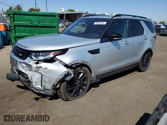 2018 Land Rover Discovery HSE with VIN SALRR2RV2JA052659, listed as a Copart auction lot 70520754 with 63,232 mi miles and Salvage Title. Bid and sale history available at carsss.com. Image 1.