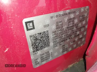 2019 GMC Canyon 2WD z VIN 1GTG5BEN7K1239140, wystawiony jako IAAI lot #41897376 z przebiegiem 152 035 mil mil oraz . Historia ofert i sprzedaży dostępna na DreamBid. Obrazek 9.