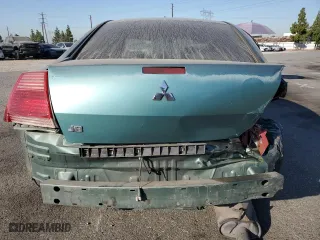 2004 Mitsubishi Galant LS with VIN 4A3AB36S94E121995, listed as a Copart auction lot 69100864 with 0 mi miles and Salvage Title. Bid and sale history available at carsss.com. Image 6.
