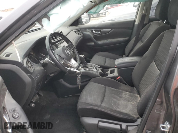 2020 Nissan Rogue S with VIN JN8AT2MV7LW135429, listed as a Copart auction lot 48258855 with 44,973 mi miles and Salvage Title. Bid and sale history available at carsss.com. Image 7.