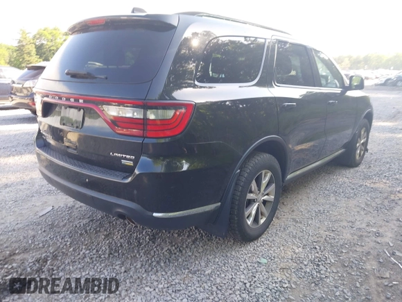 2015 Dodge Durango Limited with VIN 1C4RDJDG6FC740555, listed as a IAAI auction lot 42567890 with 172,656 mi miles and . Bid and sale history available at DreamBid. Image 4.