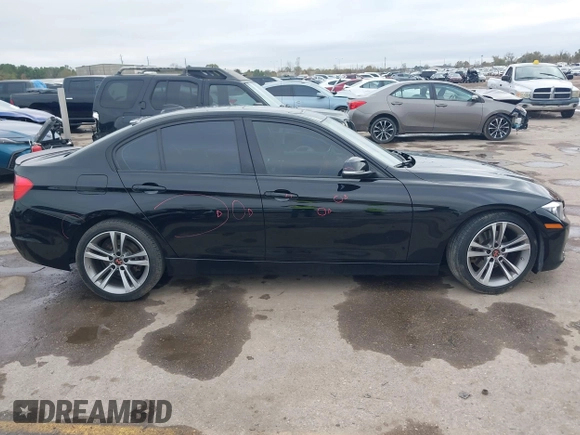 2015 BMW 3 Series 328i with VIN WBA3A5G56FNS83991, listed as a IAAI auction lot 41123406 with 146,818 mi miles. Bid and sale history available at carsss.com. Image 13.