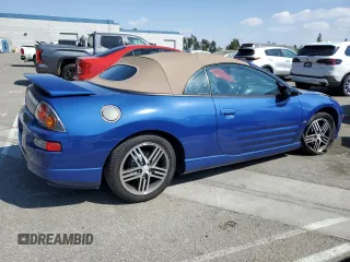 2005 Mitsubishi Eclipse GTS with VIN 4A3AE75H45E040618, listed as a Copart auction lot 71859294 with 134,966 mi miles and Salvage Title. Bid and sale history available at carsss.com. Image 3.