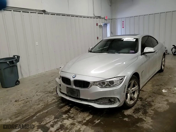 2014 BMW 4 Series 428i xDrive with VIN WBA3N9C53EF721523, listed as a Copart auction lot 43892295 with NaN miles and Salvage Title. Bid and sale history available at carsss.com. Image 11.