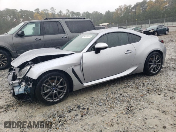 2022 Subaru BRZ Premium with VIN JF1ZDBB13N9702299, listed as a Copart auction lot 80570914 with 43,319 mi miles and Salvage Title. Bid and sale history available at carsss.com. Image 1.