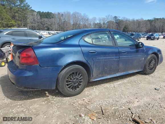 2004 Pontiac Grand Prix GT2 with VIN 2G2WS522741362356, listed as a Copart auction lot 47118745 with 349,226 mi miles and Salvage Title. Bid and sale history available at carsss.com. Image 3.