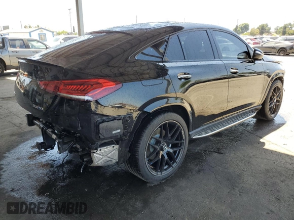 2022 Mercedes-Benz GLE 53 AMG with VIN 4JGFD6BB5NA684735, listed as a Copart auction lot 56068905 with 56,119 mi miles and Salvage title. Bid and sale history available at DreamBid. Image 3.
