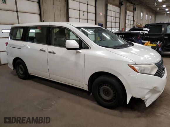 2013 Nissan Quest LE with VIN JN8AE2KP3D9071176, listed as a Copart auction lot 52512385 with 0 mi miles and Clean Title. Bid and sale history available at carsss.com. Image 4.