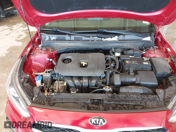 2020 Kia Forte LXS with VIN 3KPF24AD0LE191296, listed as a IAAI auction lot 41554765 with 46,964 mi miles. Bid and sale history available at carsss.com. Image 10.